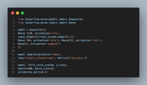 Model Development with Feedforward Neural Networks